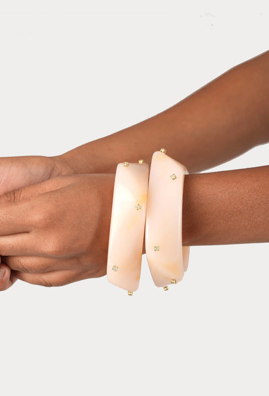 Pearl Dune Bangles