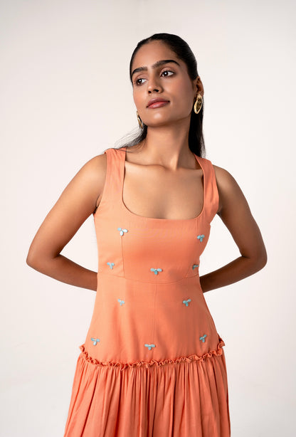 Sunset Bloom Dress