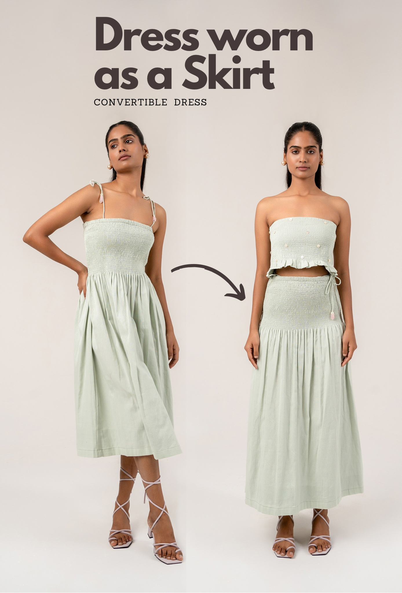The Seamist Convertible Dress