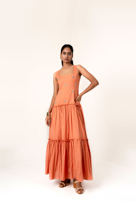 Sunset Bloom Dress