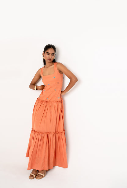 Sunset Bloom Dress