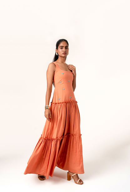 Sunset Bloom Dress