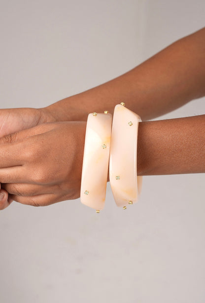 Pearl Dune Bangles