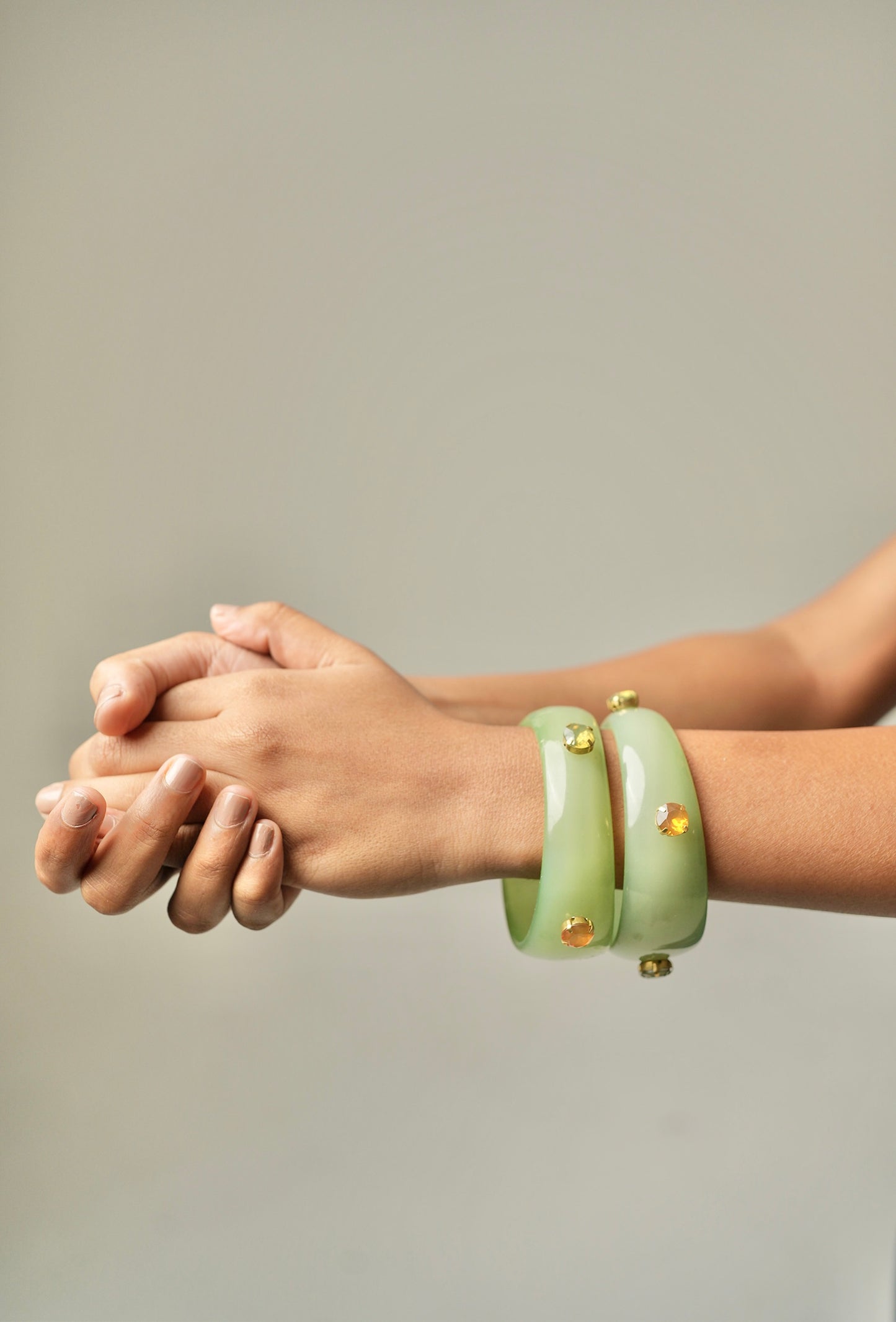 Seafoam Gleam Bangles